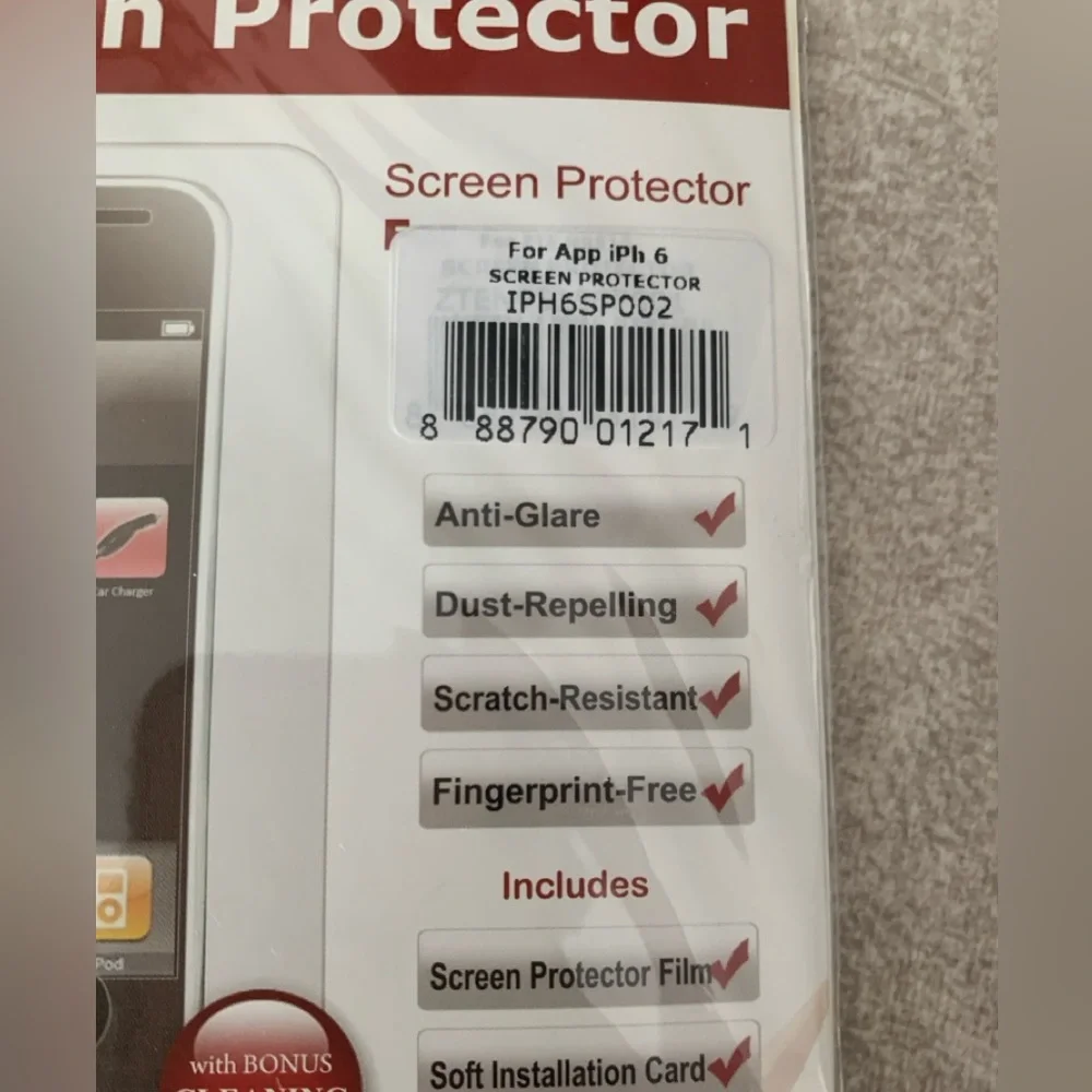 NWT Premium Screen Protector for iPhone 6